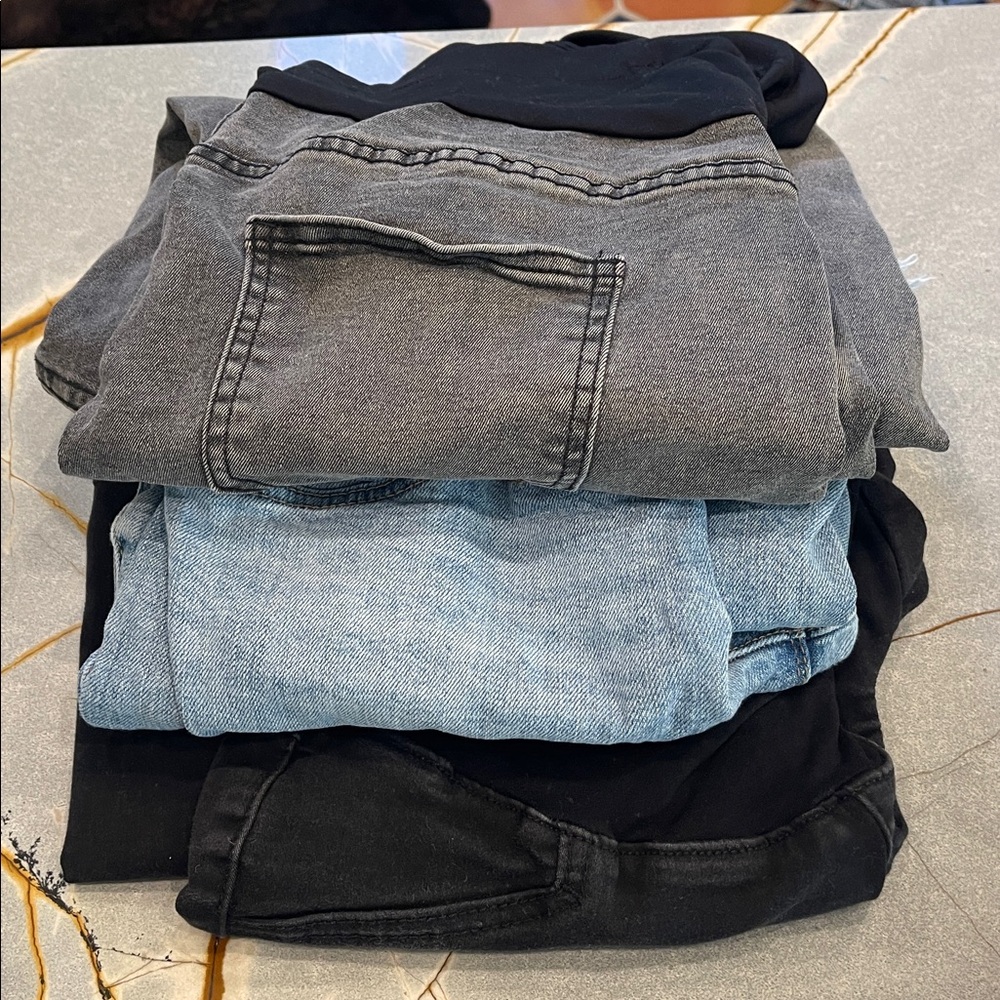 Women's Maternity Jeans Bundle (3 Pants)